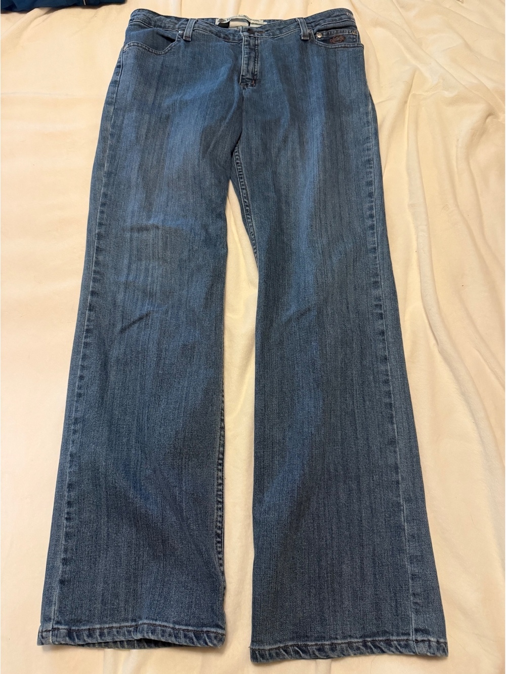 Harley-Davidson Women's Classic Blue Denim Jeans Size 12